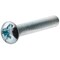 Hillman #8-32 x Slotted Round Machine Screw, Zinc Plated Steel, 10 PK 7665 - alternate 1